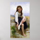 Poster William-Adolphe Bouguereau-Avant Le Bain (Devant)