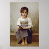 Poster William-Adolphe Bouguereau - La leçon difficile (Devant)