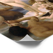 Poster William-Adolphe Bouguereau-La naissance de Vénus (Coin)