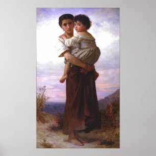 Poster William-Adolphe Bouguereau-Young Tziganes