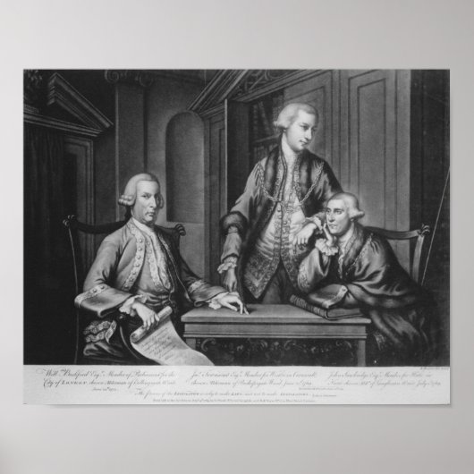 Poster William Beckford James Townsend (Devant)