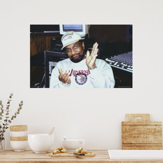 Poster William Bell Dans Recording Studio 2008 (Cuisine)