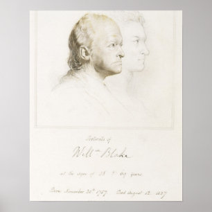 Poster William Blake (1757-1827) dans Youth and Age (grap