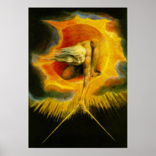 Poster William Blake antique de l'affiche de jours