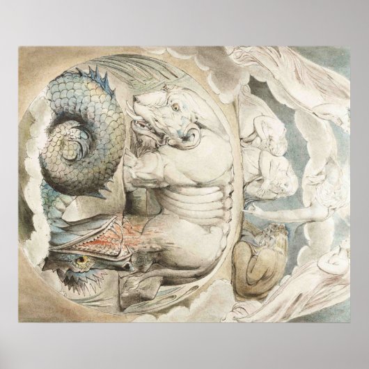 Poster William Blake Art Peinture (Devant)