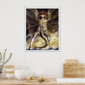 Poster William Blake Imprimer : Great Red Dragon (Cuisine)