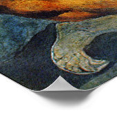 Poster William Blake : La sorcière d'Endor (Coin)