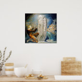 Poster William Blake : La sorcière d'Endor (Cuisine)