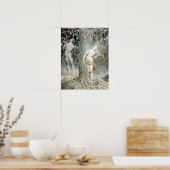 Poster William Blake La tentation et la chute d'Eve (Cuisine)