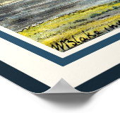 Poster William Blake : Le mystérieux rêve de Milton (Coin)