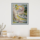 Poster William Blake : Le mystérieux rêve de Milton (Cuisine)