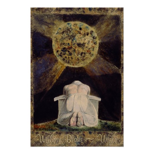 Poster William Blake Urizen CC0485 (Devant)