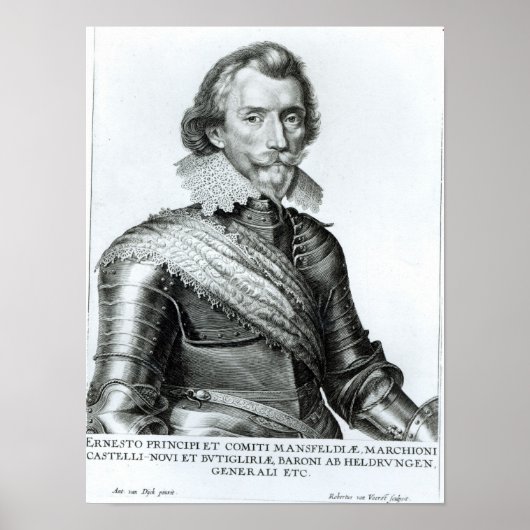 Poster William Cavendish 1er duc de Newcastle (Devant)