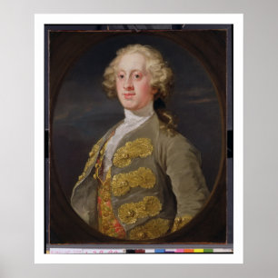 Poster William Cavendish, marqueur de Hartington, 4 aout