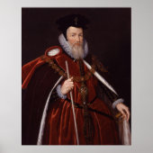 Poster William Cecil 1er Baron Burghley (Devant)