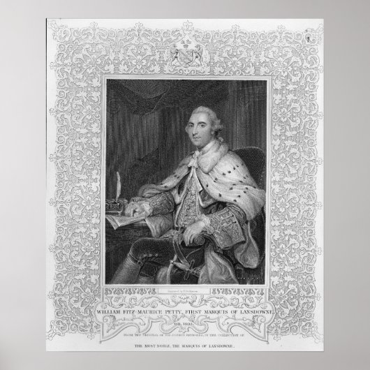 Poster William Fitz-Maurice Petty (Devant)