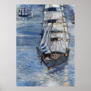 Poster William Heath Robinson - A Song of the English