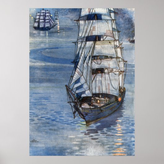 Poster William Heath Robinson - A Song of the English (Devant)