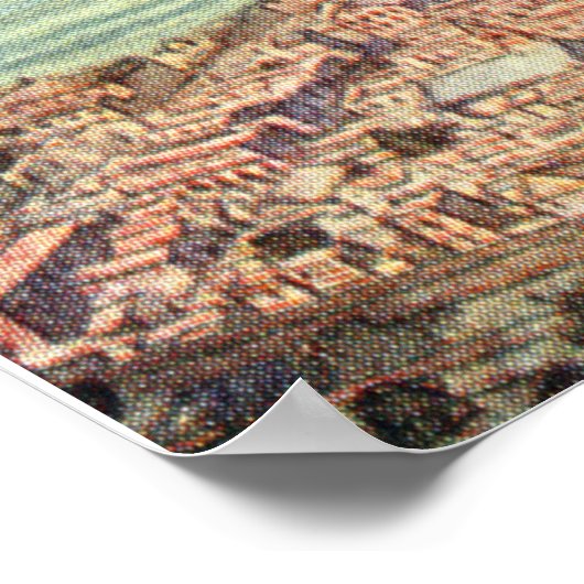 Poster William Heath Robinson - Capetown (Coin)