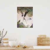 Poster William Heath Robinson - Tommelise (Cuisine)