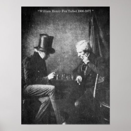 Poster William Henry Fox Talbot (Devant)