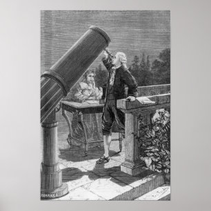 Poster William Herschel découvre la planète Uranus