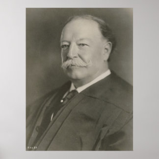 Poster WILLIAM HOARD TAFT en tant que juge en chef SCOTUS