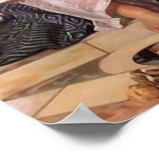 Poster William Holman Hunt Isabella et le Pot de Basil (Coin)