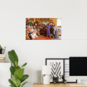 Poster William Holman Hunt La conclusion du sauveur (Bureau à domicile)