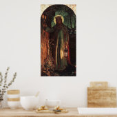 Poster William Holman Hunt Lumière du monde (Cuisine)