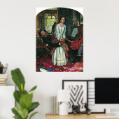 Poster William Holman Hunt Réveiller la conscience (Bureau à domicile)