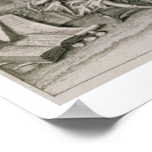 Poster William I the Conqueror (1027-1087) Roi d'Angleter (Coin)