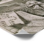 Poster William I the Conqueror (1027-1087) Roi d'Angleter (Coin)