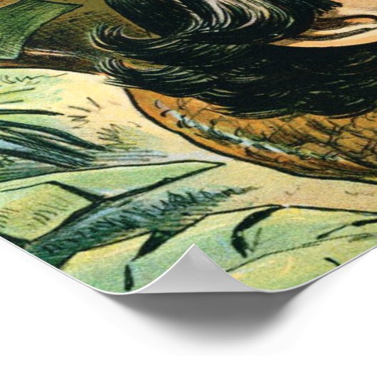 Poster William Jennings Bryan le serpent (Coin)