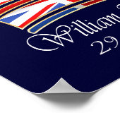 Poster William & Kate Mariage (Coin)