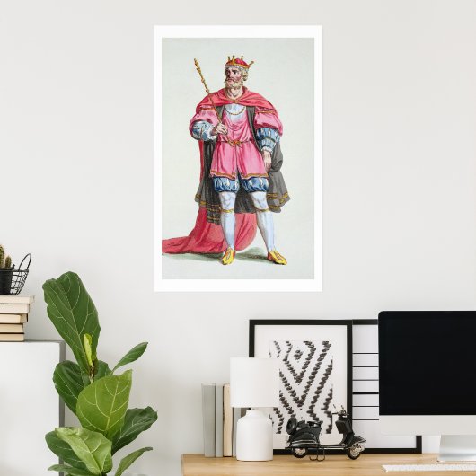 Poster William le Conquérant (1027-87), de Receuil des (Bureau à domicile)