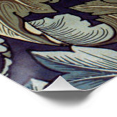 Poster William Morris Acanthus Feuilles (Coin)