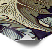 Poster William Morris Acanthus Feuilles (Coin)