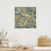 Poster William Morris Acanthus Leaves (Cuisine)