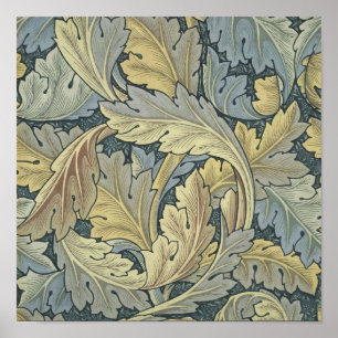 Poster William Morris Acanthus Leaves