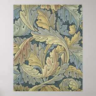 Poster William Morris Acanthus Leaves