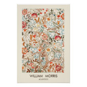 Poster William Morris Acanthus Style Mission  (Devant)