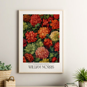 Poster William Morris Antique Motif Floral