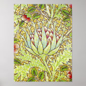 Poster William Morris "Artichoke (Devant)