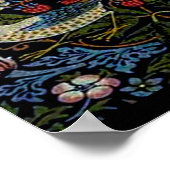 Poster William Morris beau motif, Art nouveau, vin (Coin)