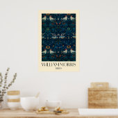 Poster William Morris Birds Pattern  Matte Art Print (Cuisine)