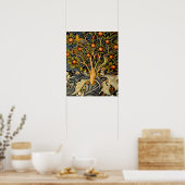 Poster William Morris Bois de Pic Tapisserie Oiseaux Flor (Cuisine)