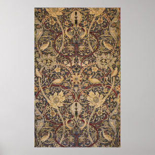 Poster William Morris Bullerswood Détails du tapis