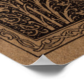 Poster William Morris Campion Cuir Damassé (Coin)