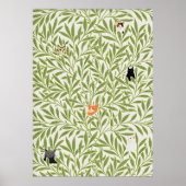 Poster William Morris Cat (Devant)